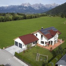 Aufnahmen von Solaranlagen in Maishofen